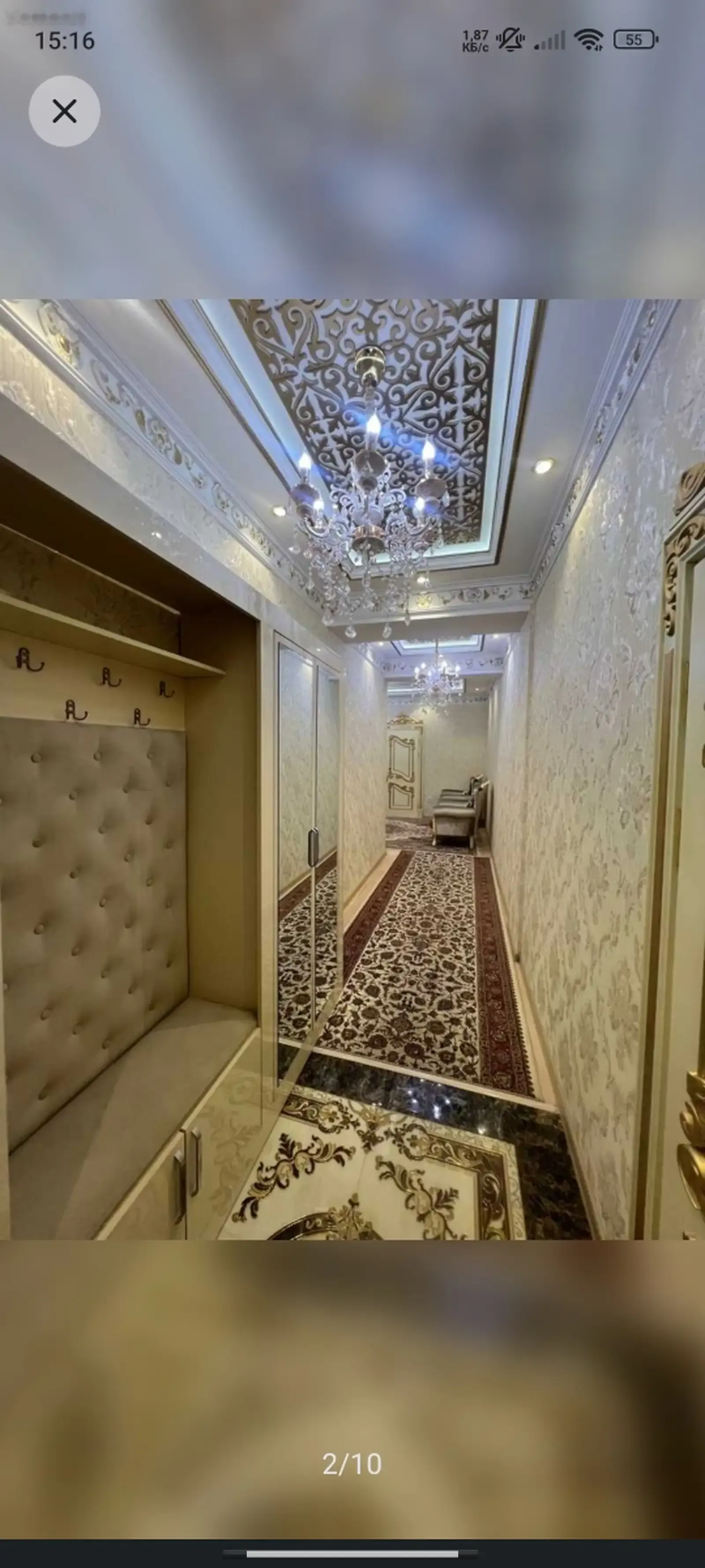 3-комн. квартира, 7 этаж, 122м², Шохмансур — миниатюра 2