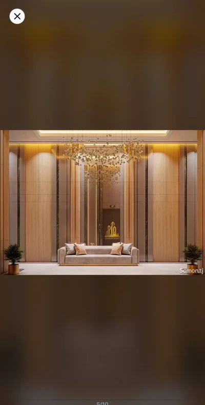 2-комн. квартира, 10 этаж, 110 м², Исмоили Сомони — миниатюра 8