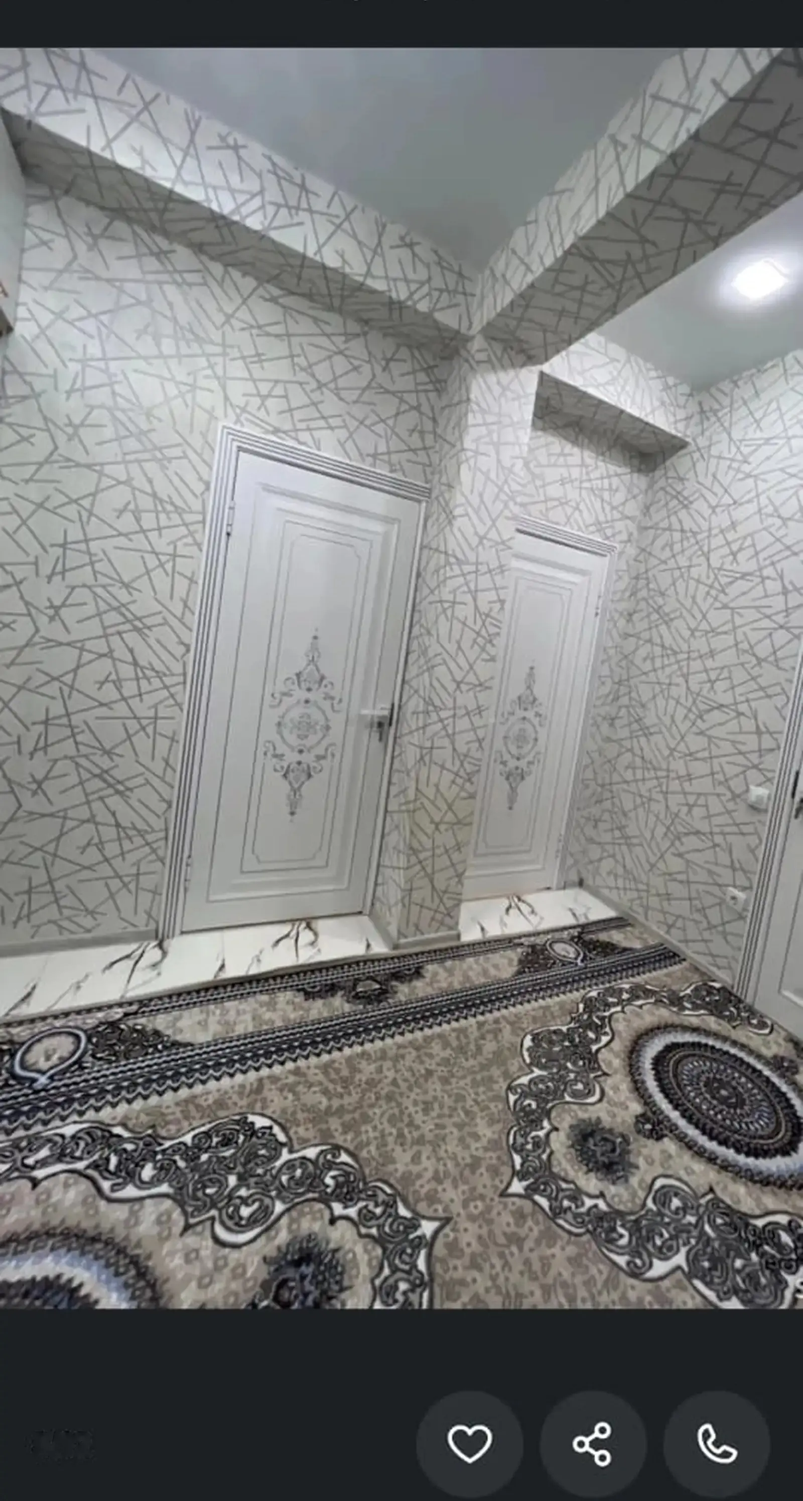2-комн. квартира, 3 этаж, 61м², Калинин, Навобод — миниатюра 4