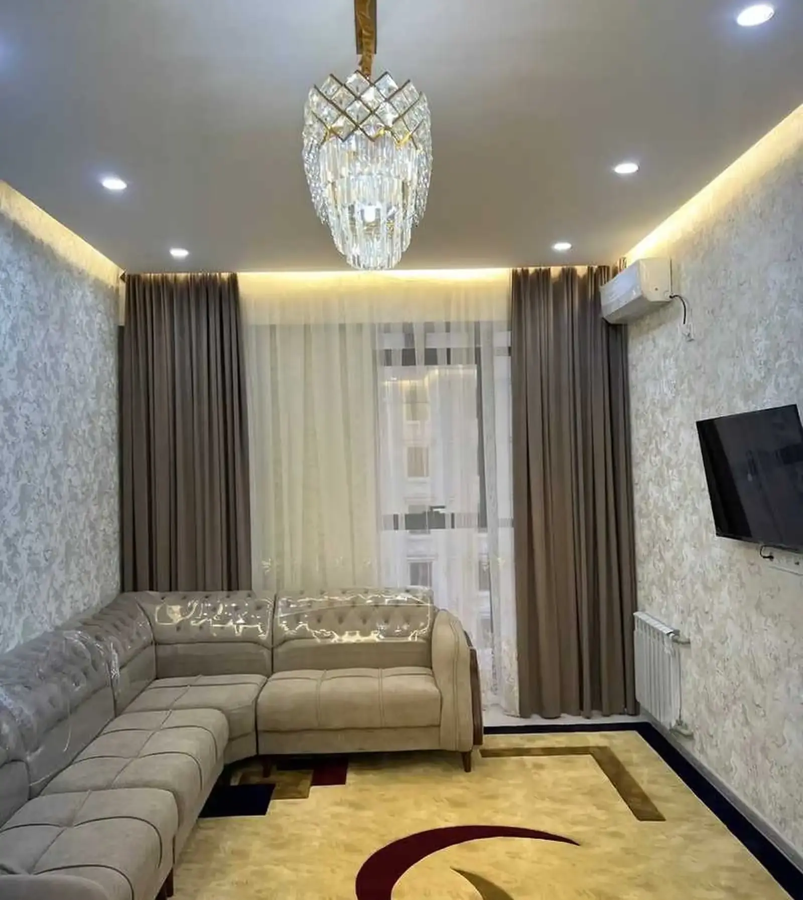 2-комн. квартира, 10 этаж, 60м², Алфемо