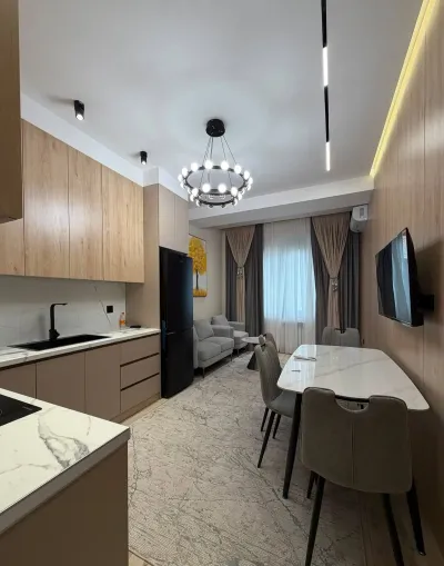 2-комн. квартира, 12 этаж, 57 м², Шохмансур, Бустон Сити 2 — миниатюра 1