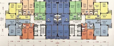 1-комн. квартира, 9 этаж, 64 м², Исмоили Сомони — миниатюра 9