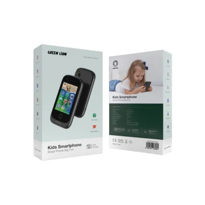 Детский смартфон Green Lion Kids  Smartphone Small Phone Big Fun черный