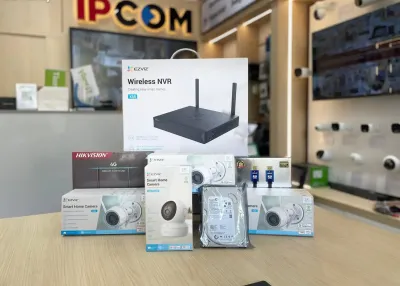 Беспроводной комплект видеонаблюдения EZVIZ | Wi-Fi | 4 камеры | 4MP