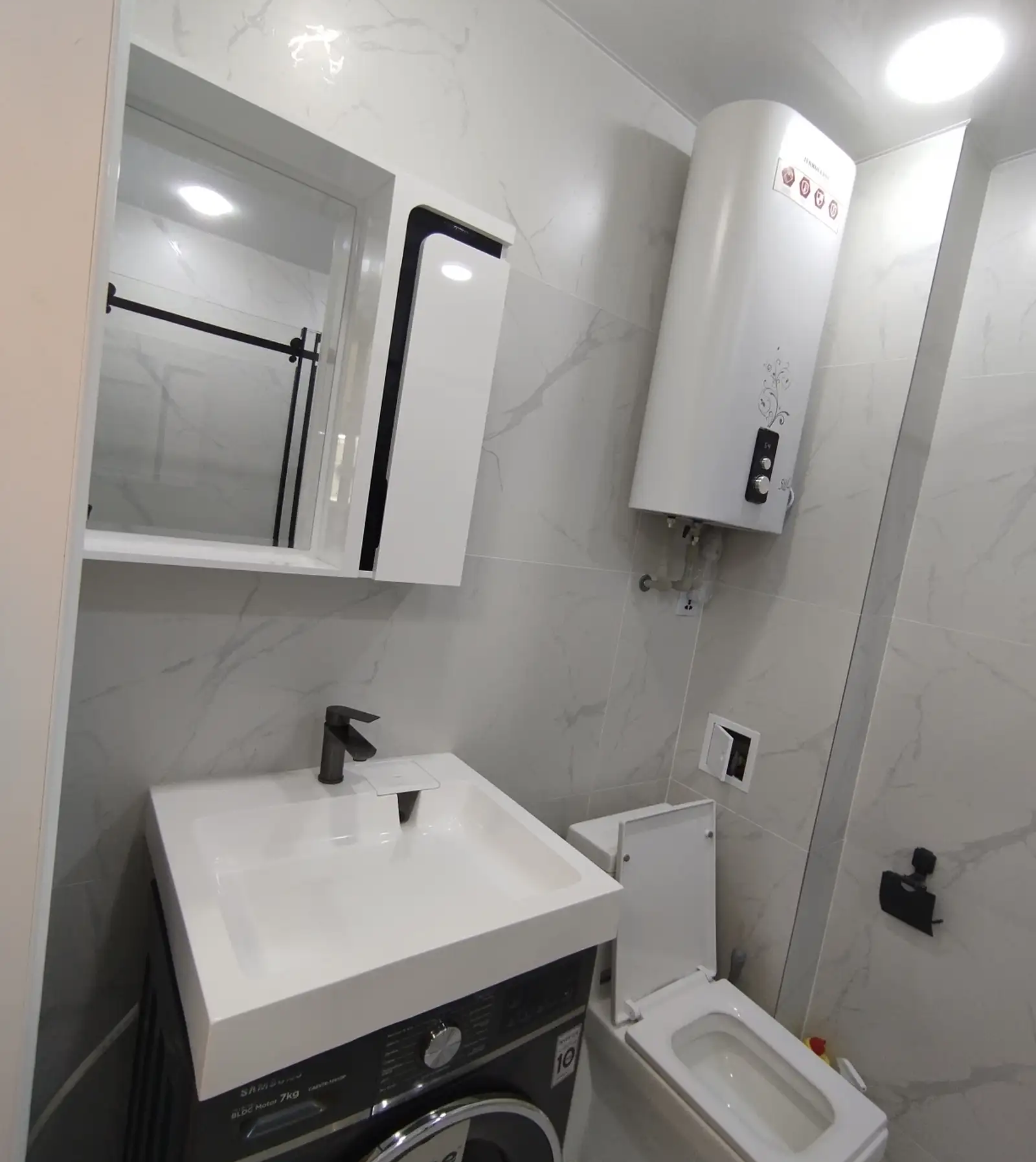 2-комн. квартира, 12 этаж, 70м², Шохмансур, Ашан, ру баруи парки Алишер Навои — миниатюра 9