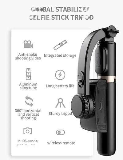 Монопод стабилизатор трипод Gimbal Stabilizer Q08
