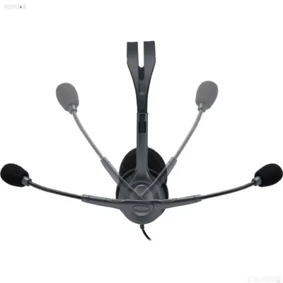 Гарнитура Logitech H111 Stereo Headset с шумоподавлением 3.5 мм Black