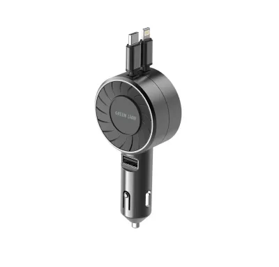 Автомобильное зарядное устройство Green Lion Telescopic 50W
