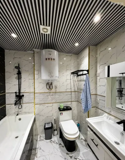 3-комн. квартира, 18 этаж, 105 м², И.Сомони Пайкари дом печать — миниатюра 12