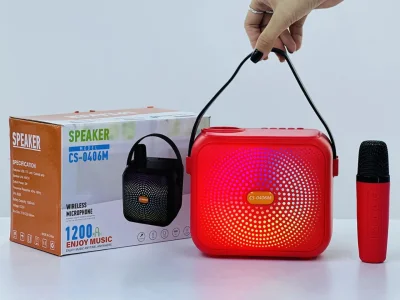 Портативная колонка CS-0406 красный