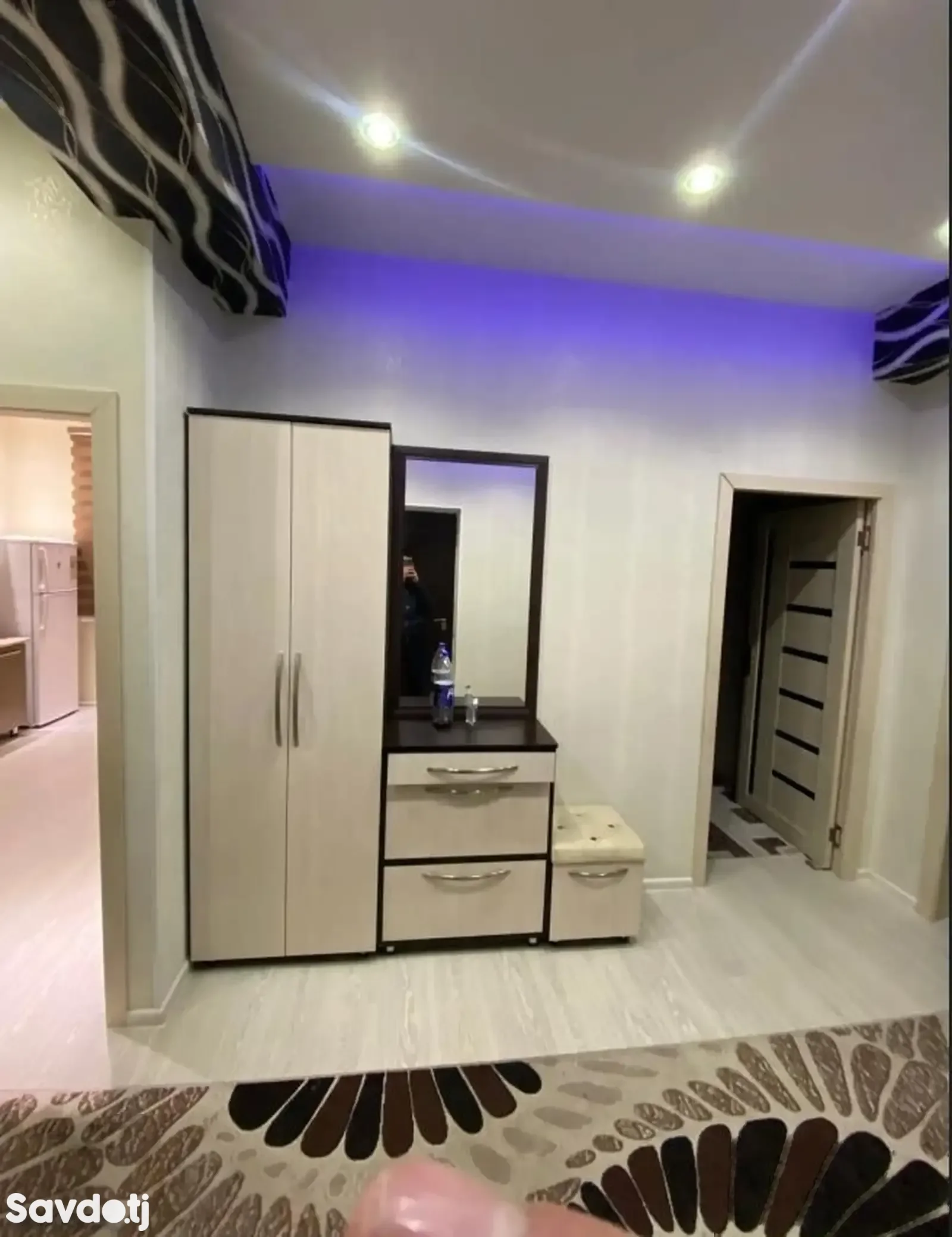 2-комн. квартира, 5 этаж, 65м², 34 микрорайон — миниатюра 3