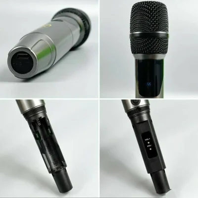 Микрофон для караоке ZQS-1M501 18650 Lithium 3.7V