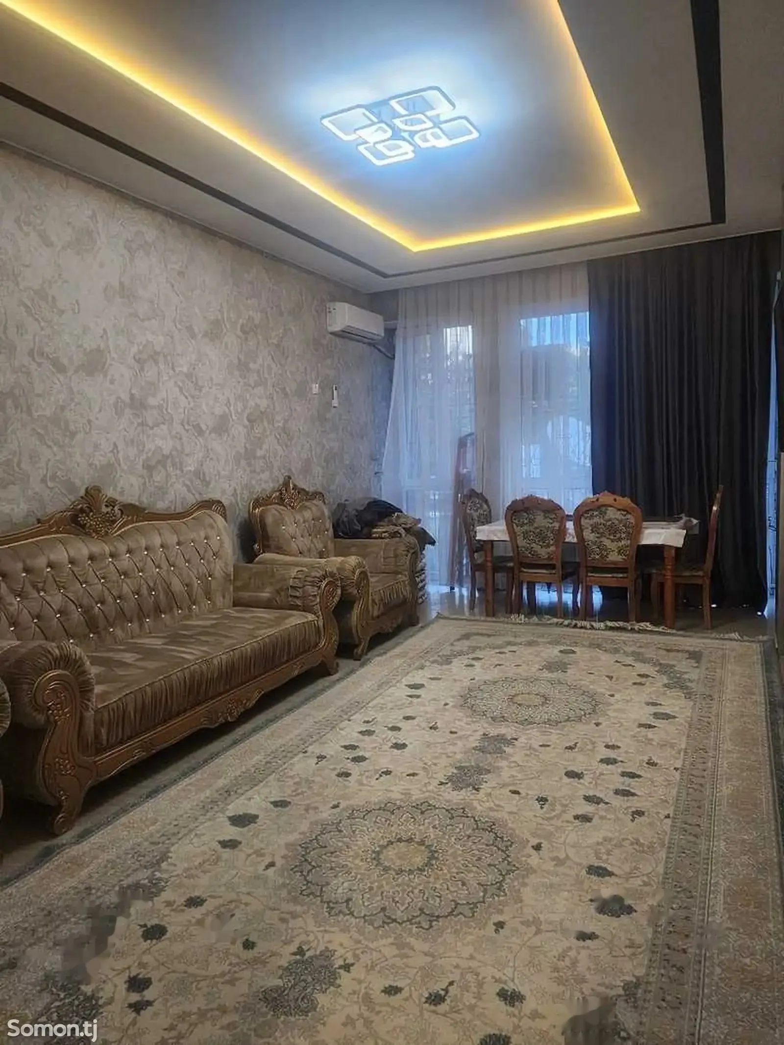 2-комн. квартира, 4 этаж, 63м², Шохмансур (Мости Аэропорт) — миниатюра 1