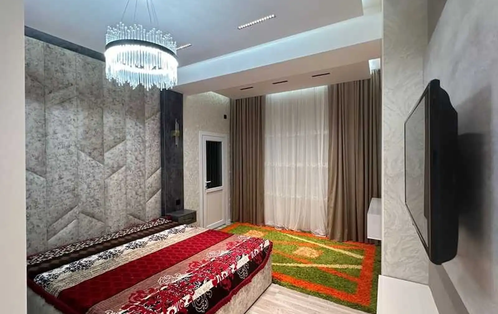 2-комн. квартира, 10 этаж, 65м², 82 мкр-н доми Пайкар назди 112 мкр — миниатюра 1
