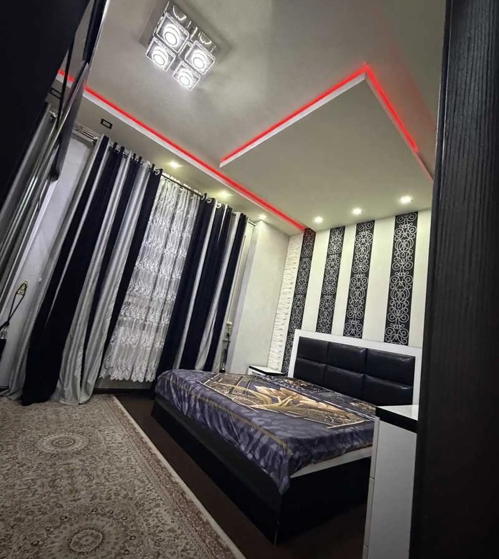 1-комн. квартира, 10 этаж, 60 м², Сомони, Роддом 1,  Дом Симург — миниатюра 4