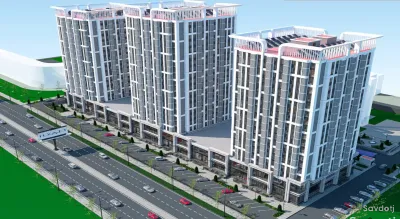 3-комн. квартира, 15 этаж, 101 м², Зарнисор — миниатюра 1