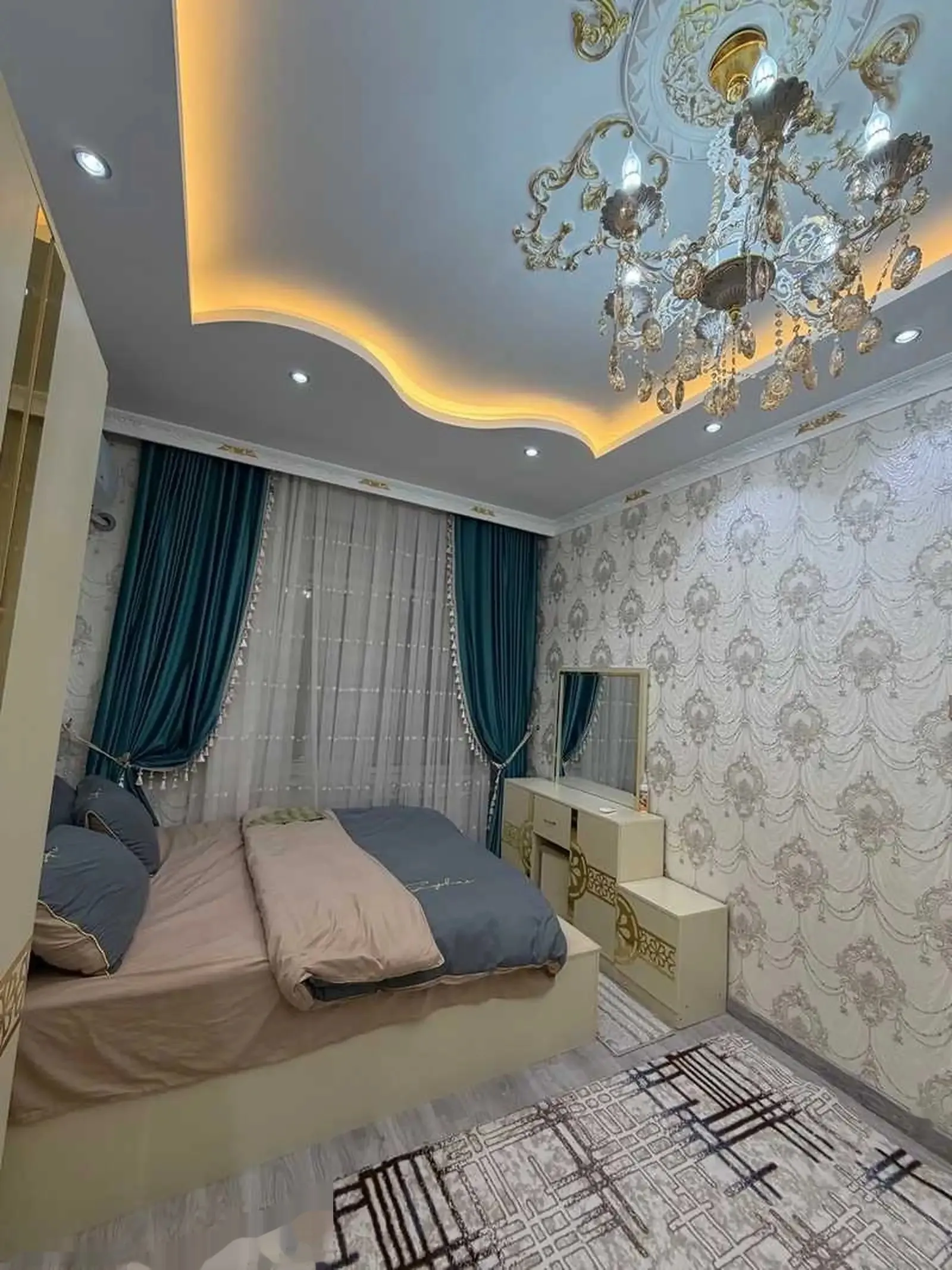 2-комн. квартира, 17 этаж, 62м², И.Сомони Рудаки — миниатюра 1