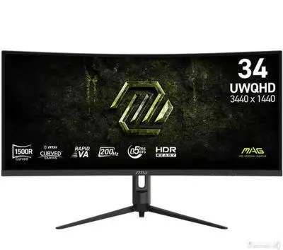 Монитор 34 MSI MAG 342CQRF E20 200гц — миниатюра 1