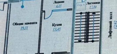 1-комн. квартира, 14 этаж, 61 м², Шохмансур — миниатюра 2