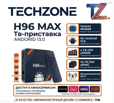 ТВ приставка TV BOX H96MAX
