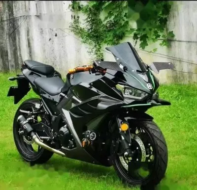 Мотоцикл Kawasaki black ninja — миниатюра 2