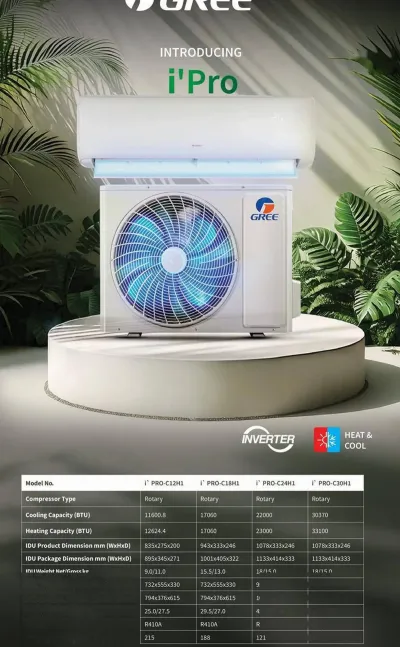 Кондиционер Gree i Pro