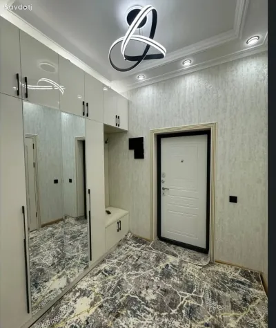 2-комн. квартира, 9 этаж, 60м², Сомони — миниатюра 1
