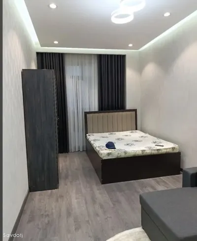 1-комн. квартира, 15 этаж, 58 м², Шохмансур — миниатюра 1