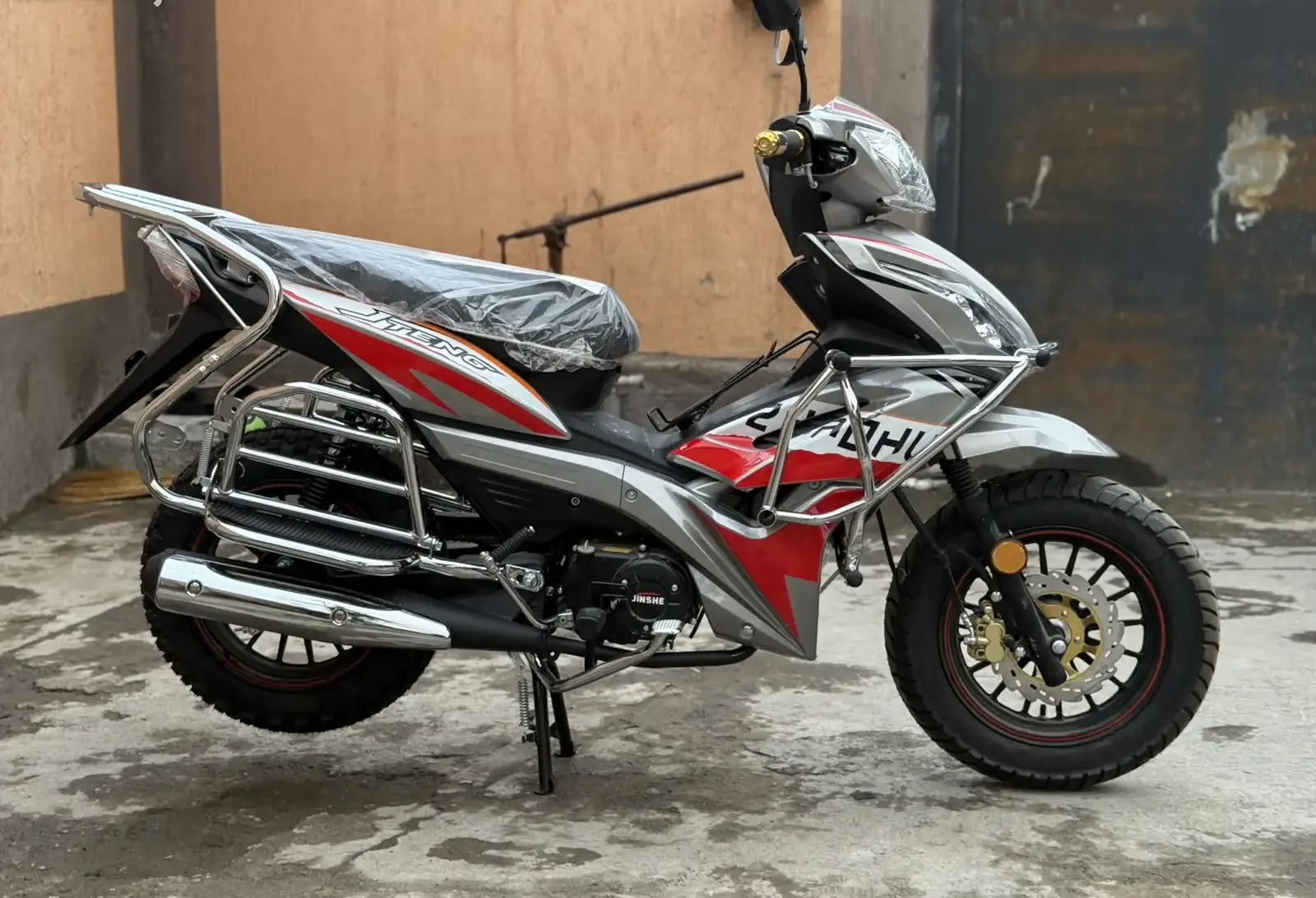 Скутер Утка 125куб Grey