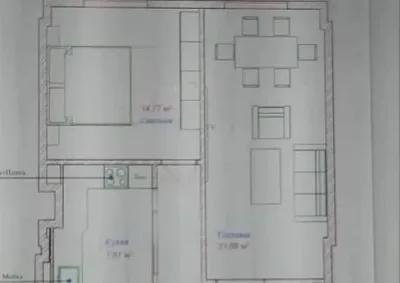 2-комн. квартира, 9 этаж, 65 м², Сино, 91 мк — миниатюра 2