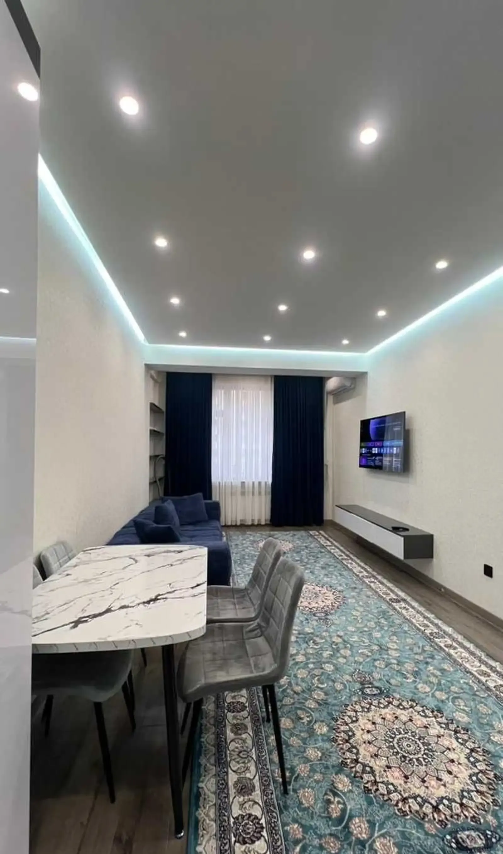 1-комн. квартира, 3 этаж, 45 м², Сомони — миниатюра 1