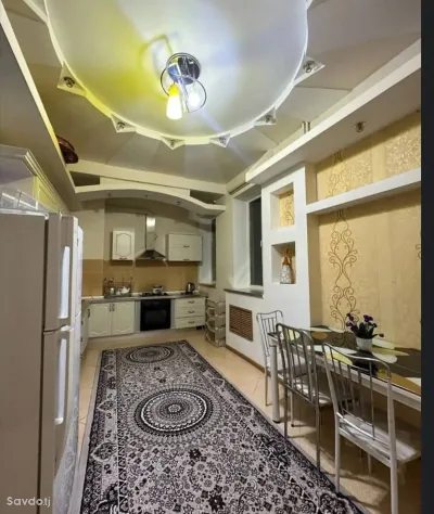 3-комн. квартира, 6 этаж, 106м², Сомони — миниатюра 1