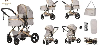 Универсальная мягкая коляска для детей INING BABY 2026
