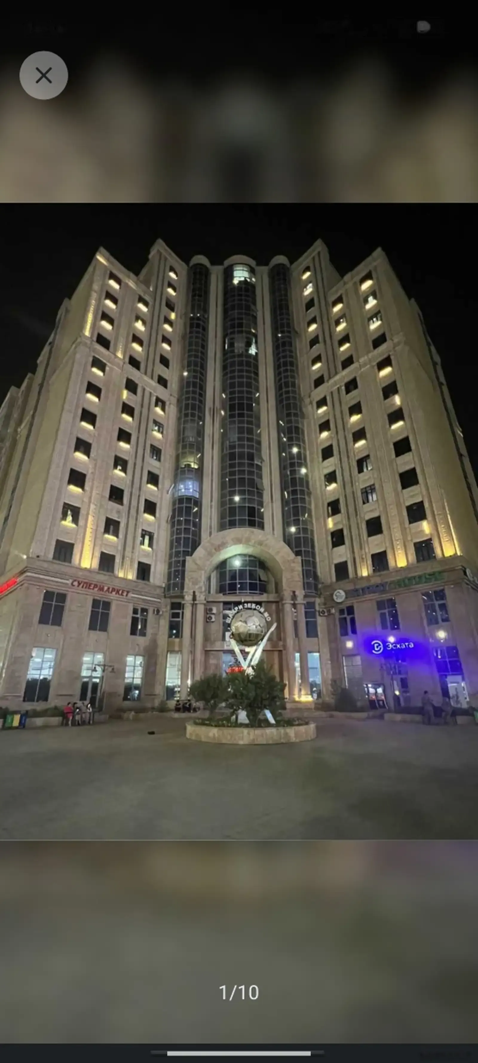 3-комн. квартира, 7 этаж, 122м², Шохмансур — миниатюра 1