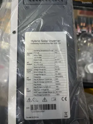 Гибридный инвертор MAXMA by Luminous Gateway HB 3.6 kVA