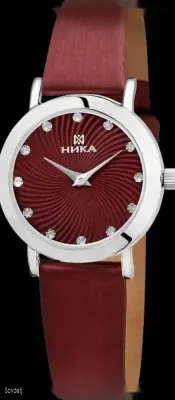 Серебряные часы Ника