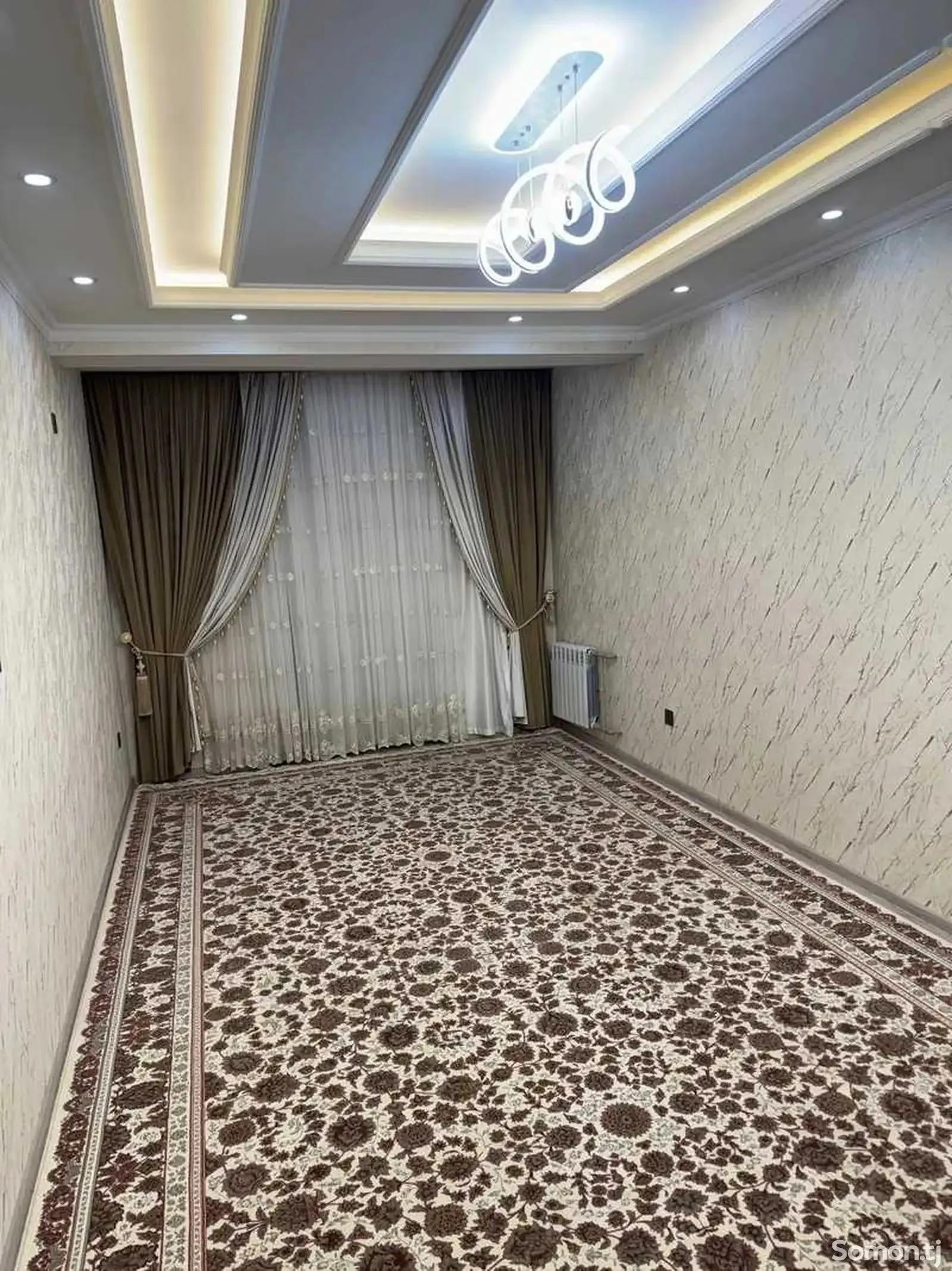 2-комн. квартира, 12 этаж, 62м², 102 мкр,дом Пайкар — миниатюра 1