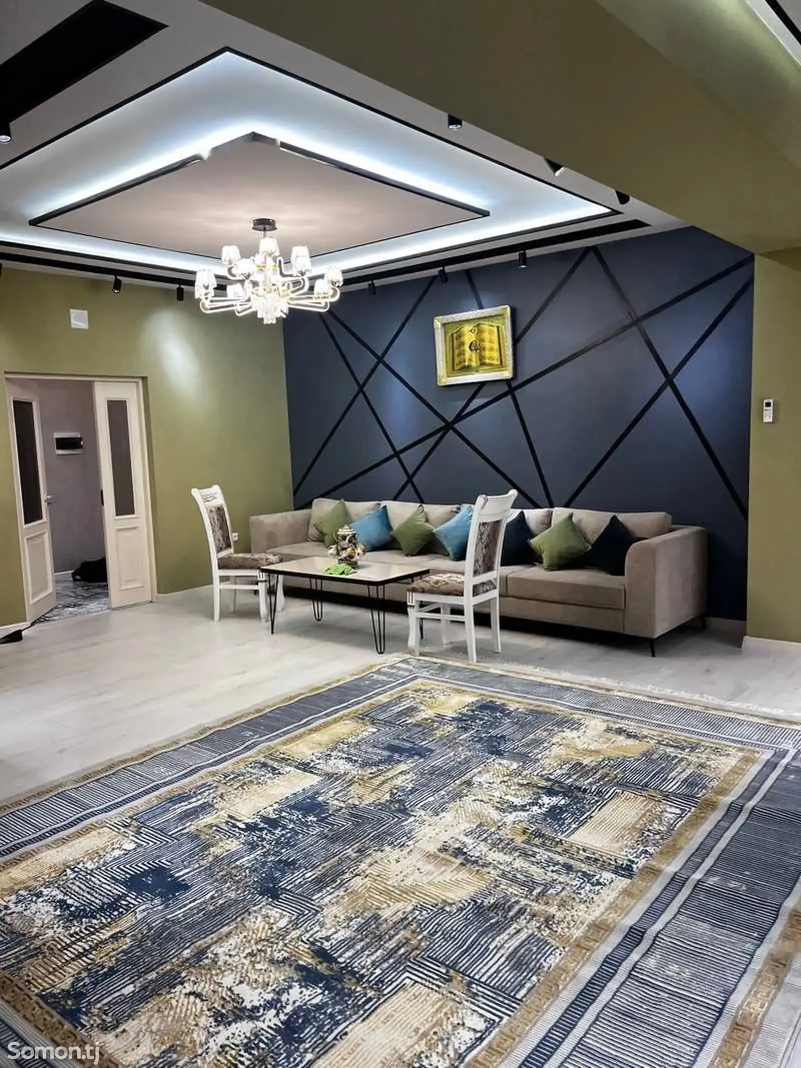 3-комн. квартира, 15 этаж, 93м², Айни(Скори) — миниатюра 1