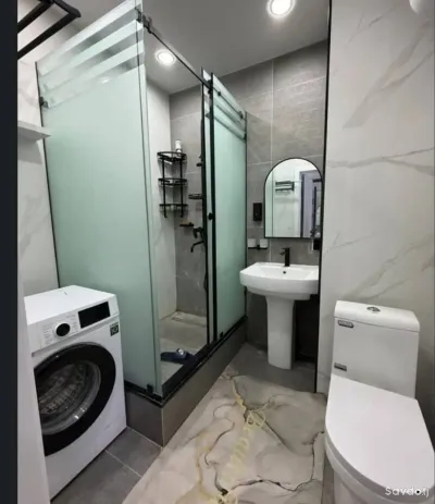 2-комн. квартира, 15 этаж, 73м², Сомони — миниатюра 3