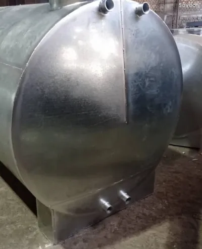 Бочка оцинкованная 3000л, т/л 2,2мм