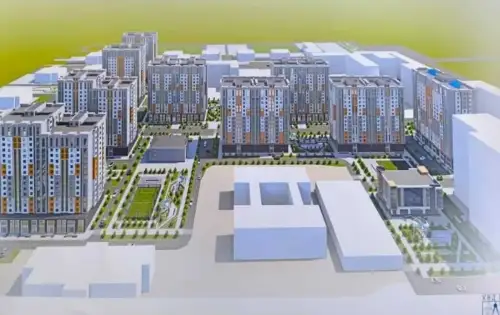 3-комн. квартира, 10 этаж, 97 м², Шохмансур — миниатюра 2