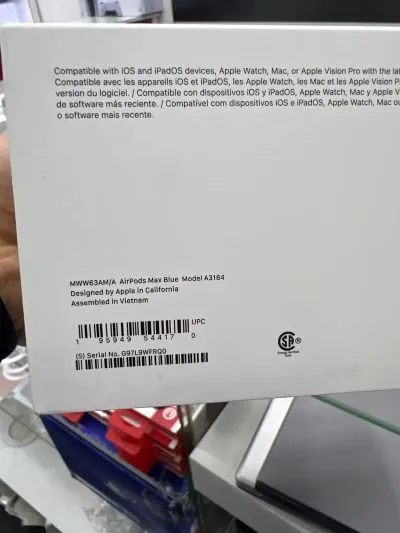 Беспроводные наушники Apple airods Max