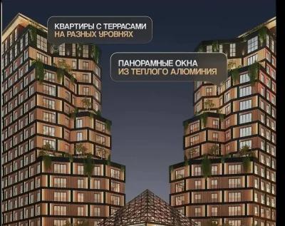 3-комн. квартира, 17 этаж, 95 м², Шохмансур Алмаз Сити