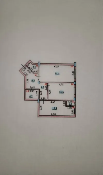 2-комн. квартира, 1 этаж, 74 м², И Сомони