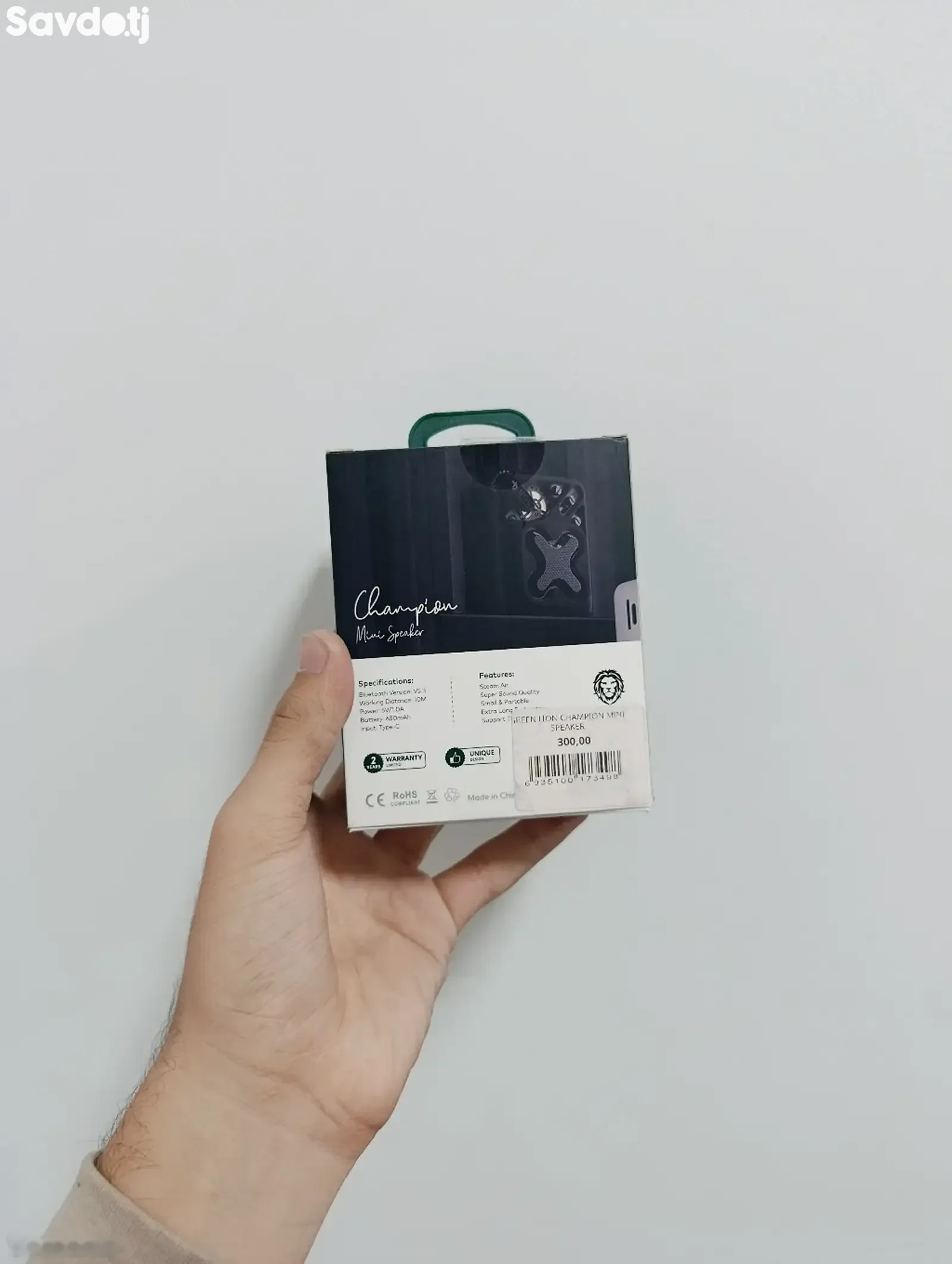 Мини колонка Green Lion Champion Mini Speaker