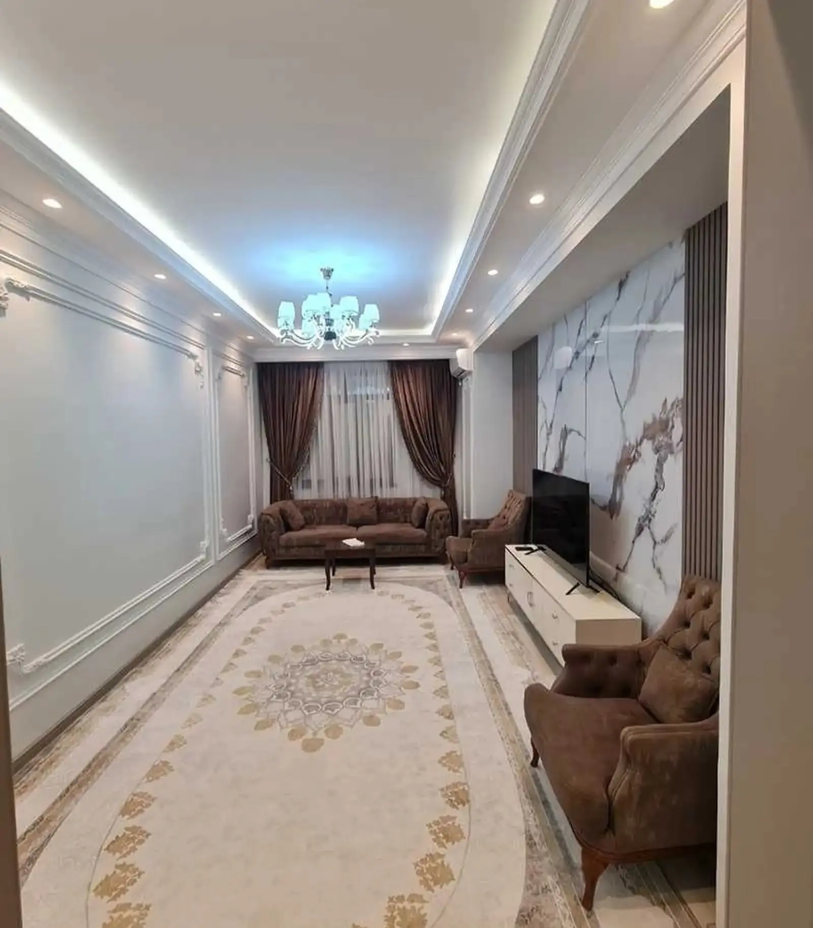 3-комн. квартира, 15 этаж, 93м², Центр — миниатюра 9
