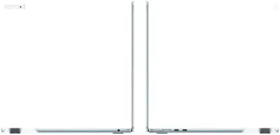 Ноутбук Apple MacBook Air 15, M5, 16ГБ, 512ГБ SSD, Sky Blue, MDVQ4