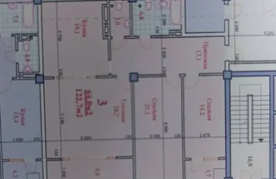 3-комн. квартира, 17 этаж, 123 м², И Сомони — миниатюра 2