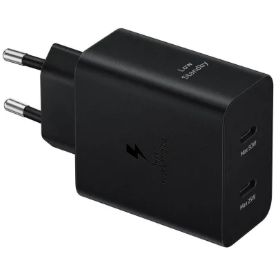 Адаптер питание  Samsung 50W Duo USB-C EP-T5020