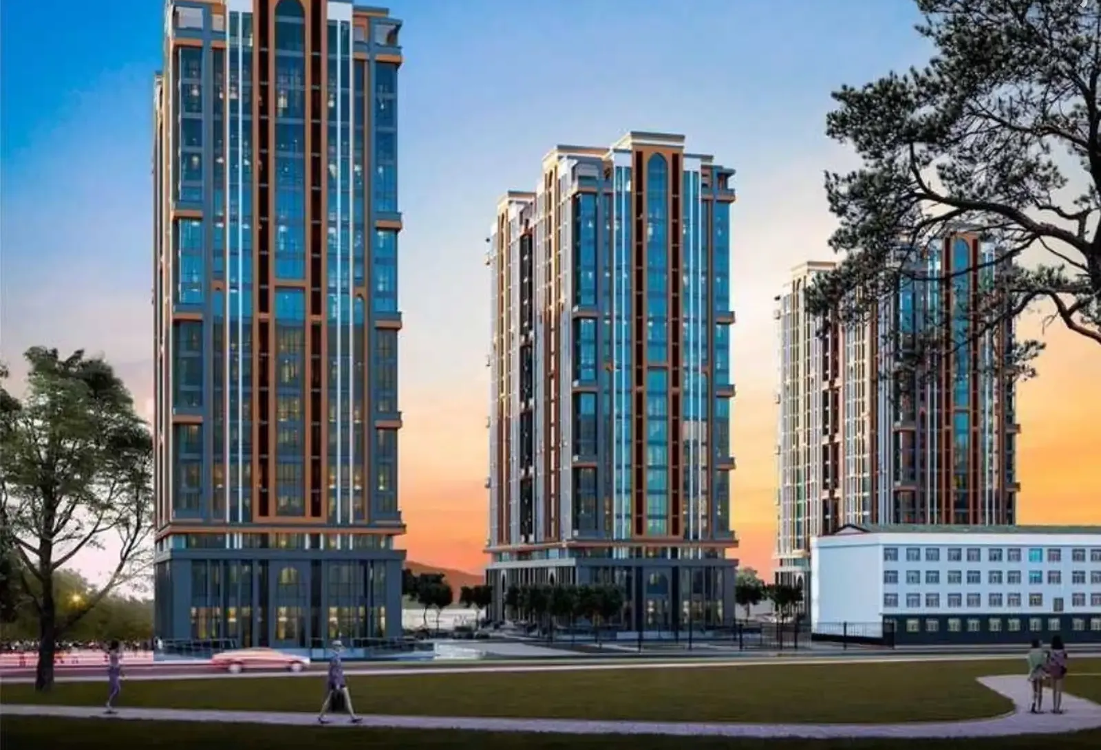 2-комн. квартира, 6 этаж, 72 м², Исмоили Сомони